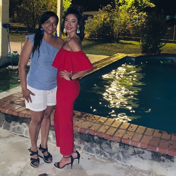 Red jumpsuit - Picture 3 of 7